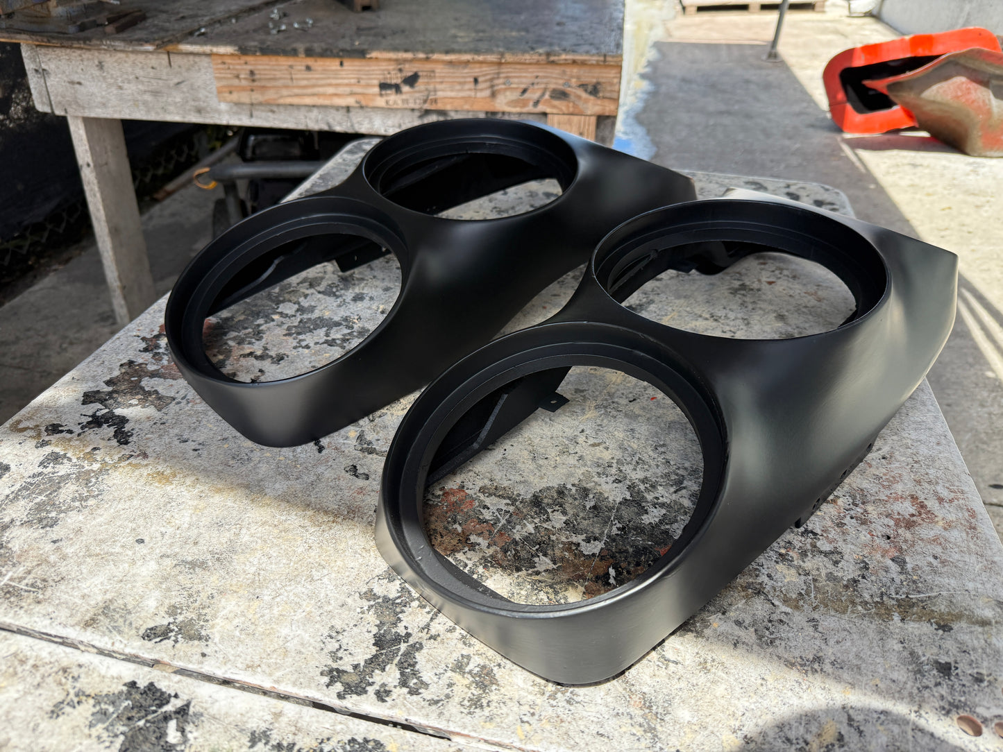 Triple 8" lids