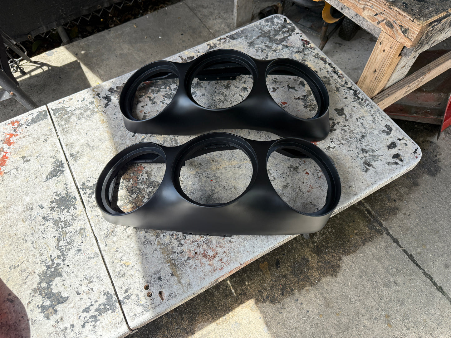 Triple 8" lids