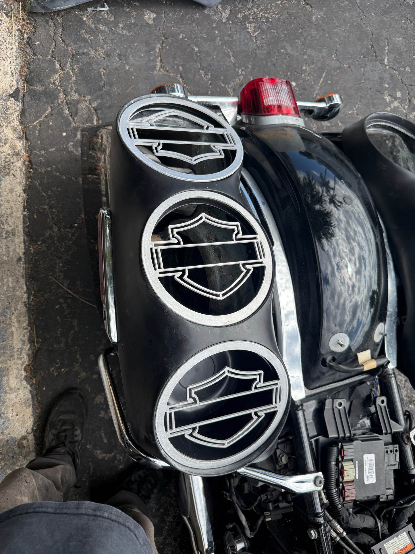 Triple 8" lids