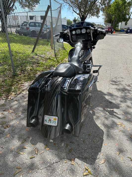 Extended Saddlebags 5" with 10" rings 2014+