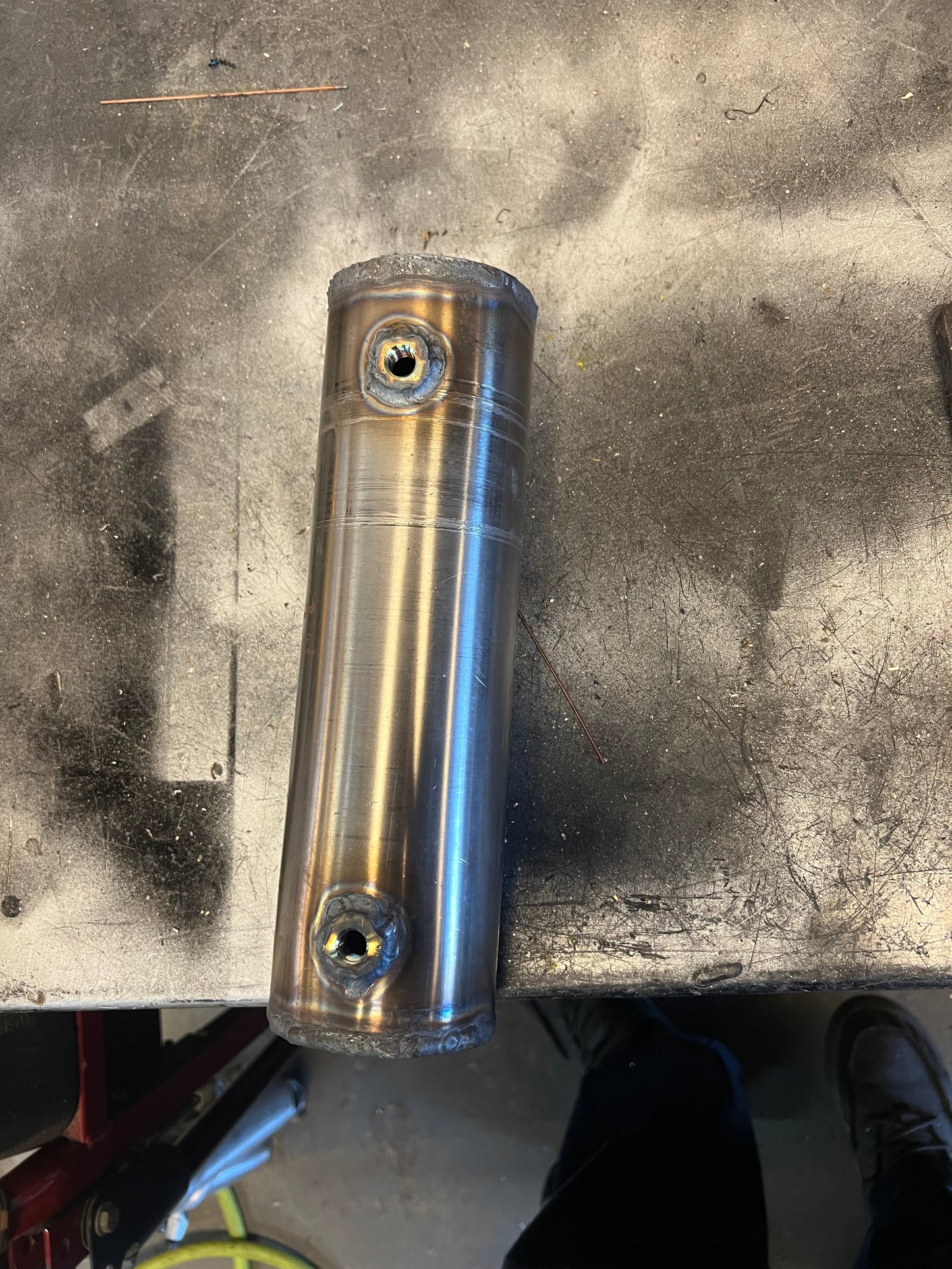 Harley air ride Air tanks Built Not Bought Custom Designs