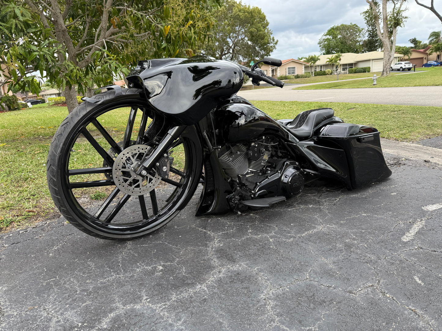 2012 Harley Davidson streetglide layframe Built Not Bought Custom Designs