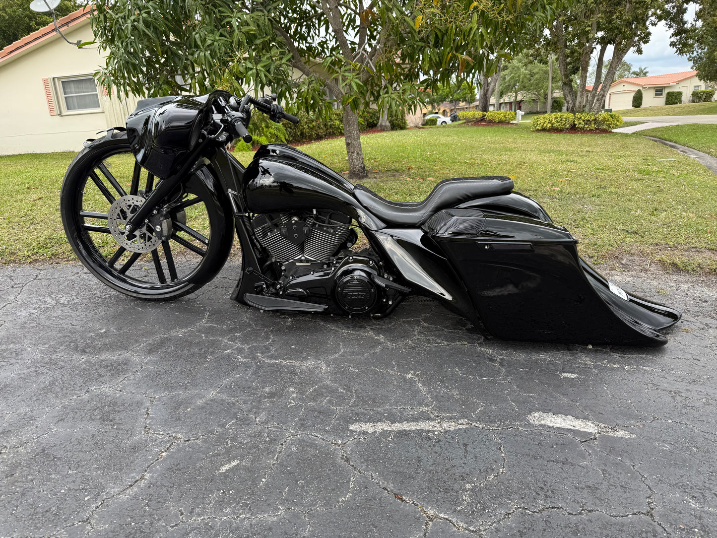 2012 Harley Davidson streetglide layframe Built Not Bought Custom Designs