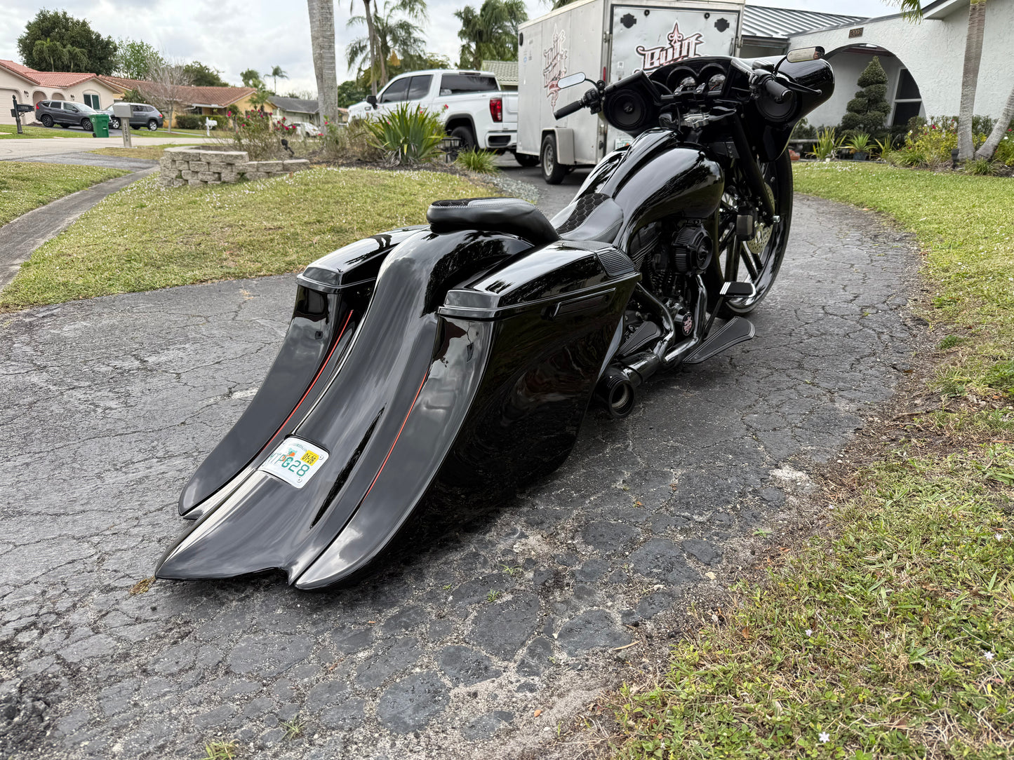 2012 Harley Davidson streetglide layframe Built Not Bought Custom Designs