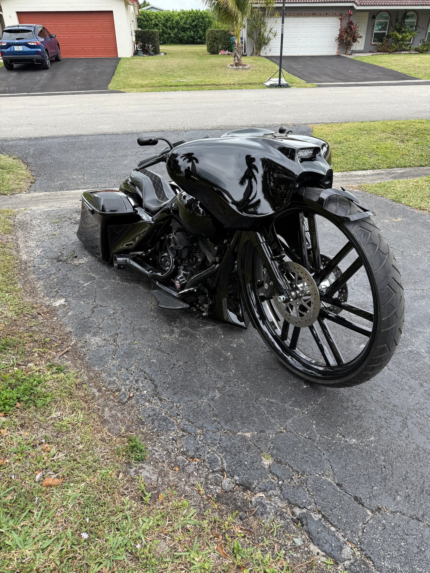 2012 Harley Davidson streetglide layframe Built Not Bought Custom Designs