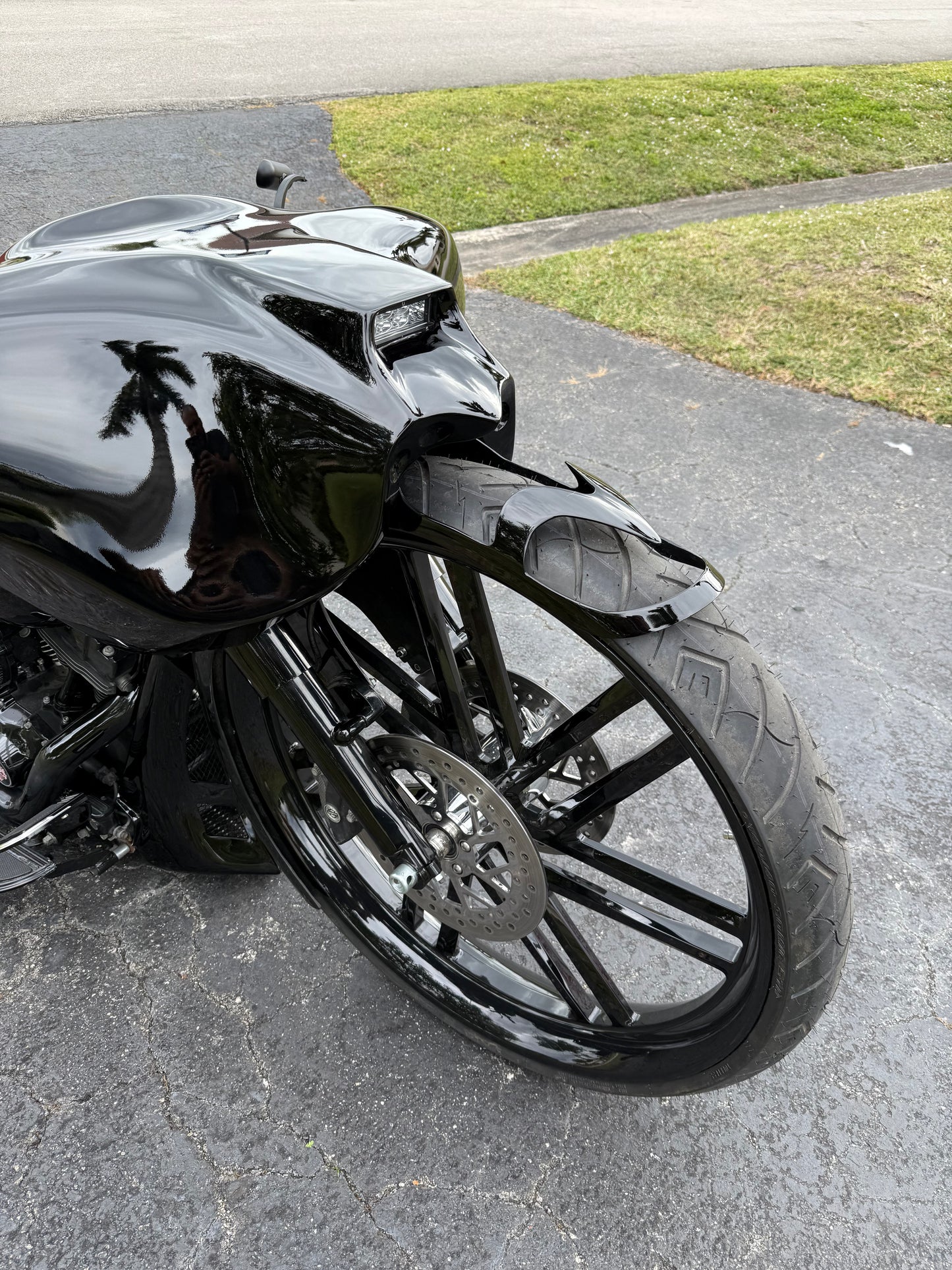 2012 Harley Davidson streetglide layframe Built Not Bought Custom Designs