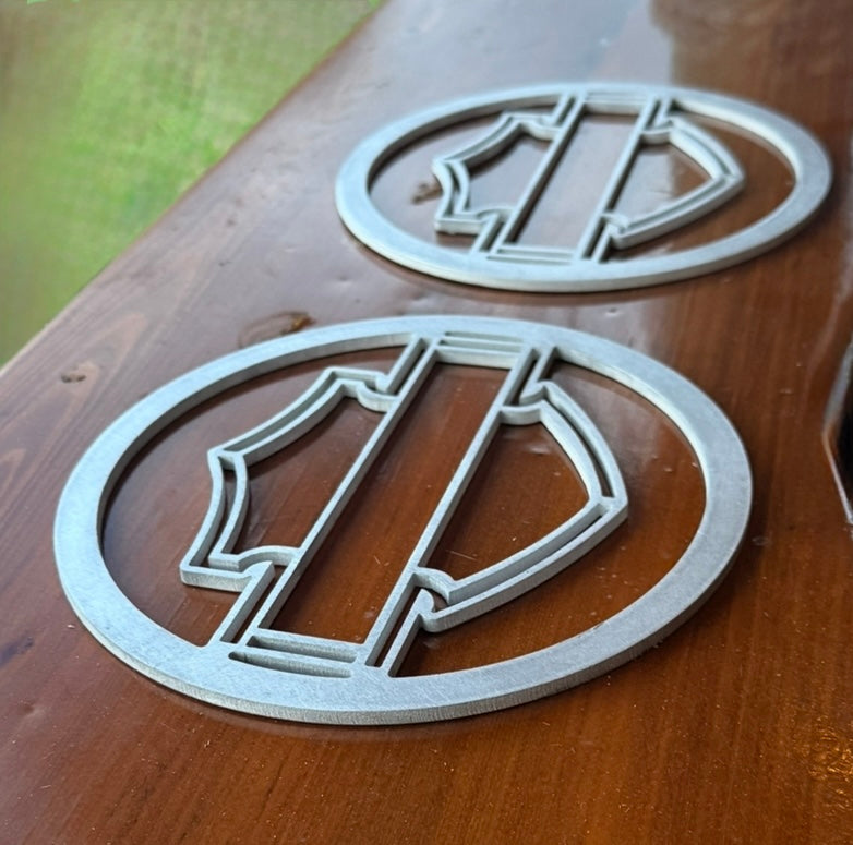 8" speaker grills