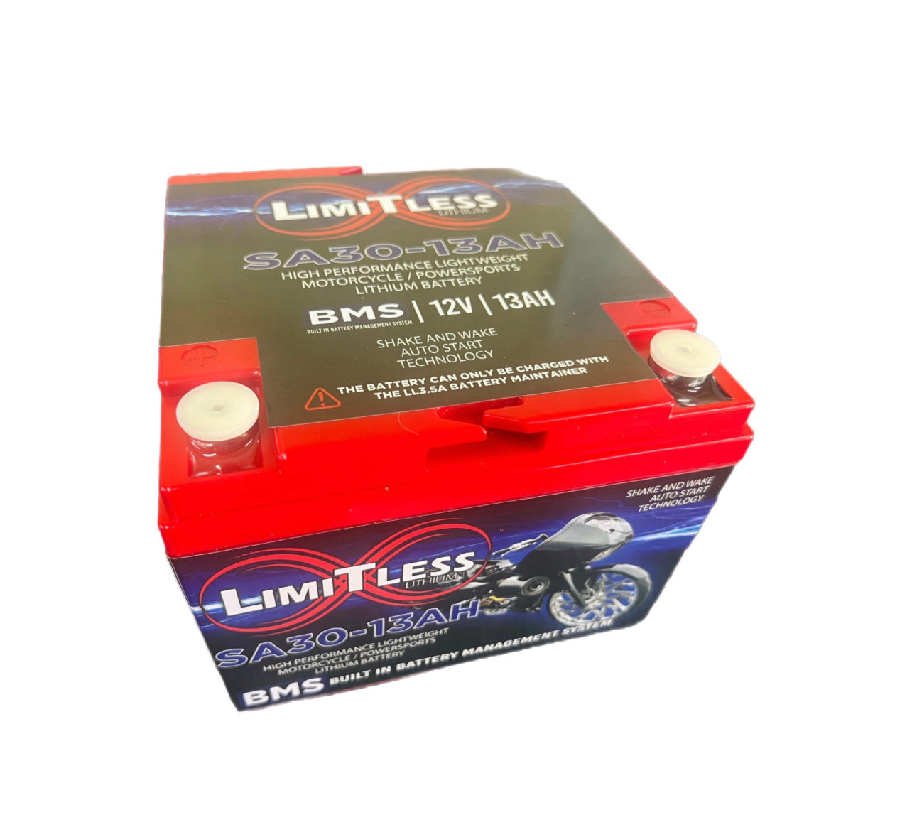 SHAKE AWAKE Smart Lithium Battery 13AH Built Not Bought Custom Designs