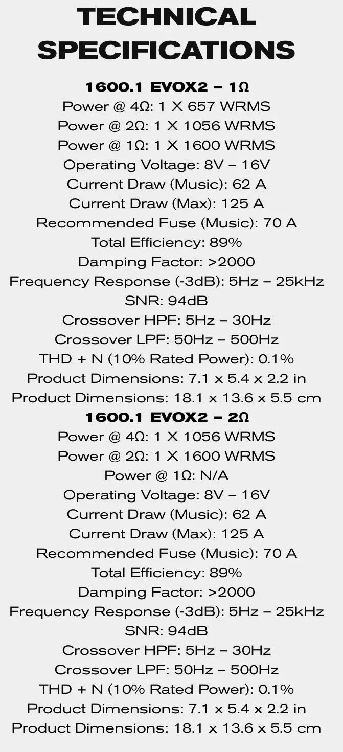 SounDigital 1600.1 EVOX2 BikeLifeAudio