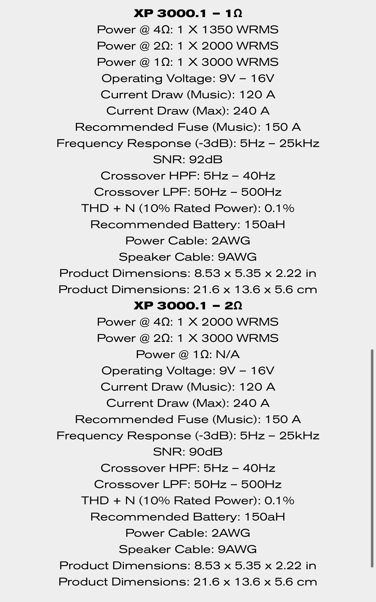 SounDigital 3000.1 XP