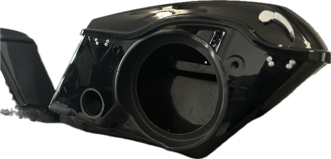 Factory CVO style audio bags Built Not Bought Custom Designs