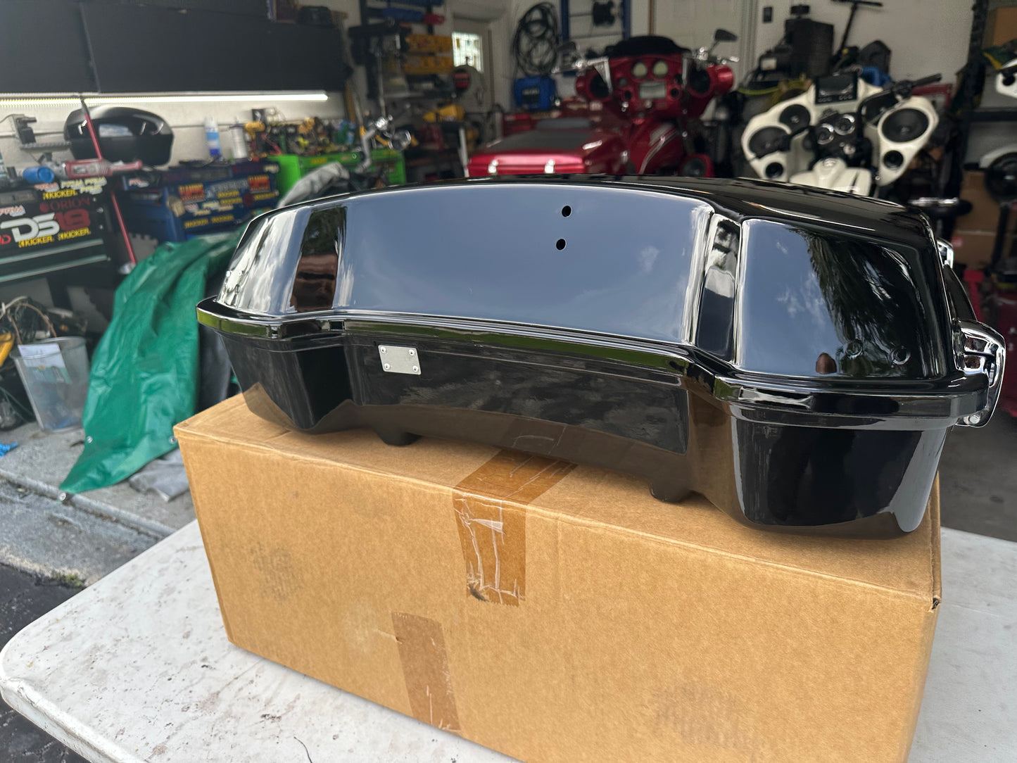 H.D. Aftermarket tour pack