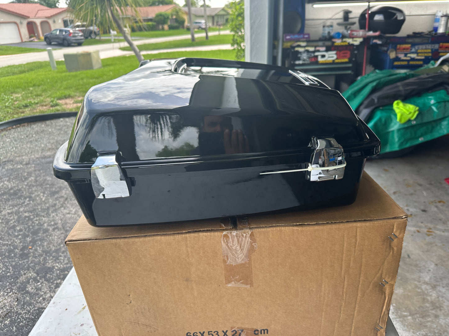 H.D. Aftermarket tour pack