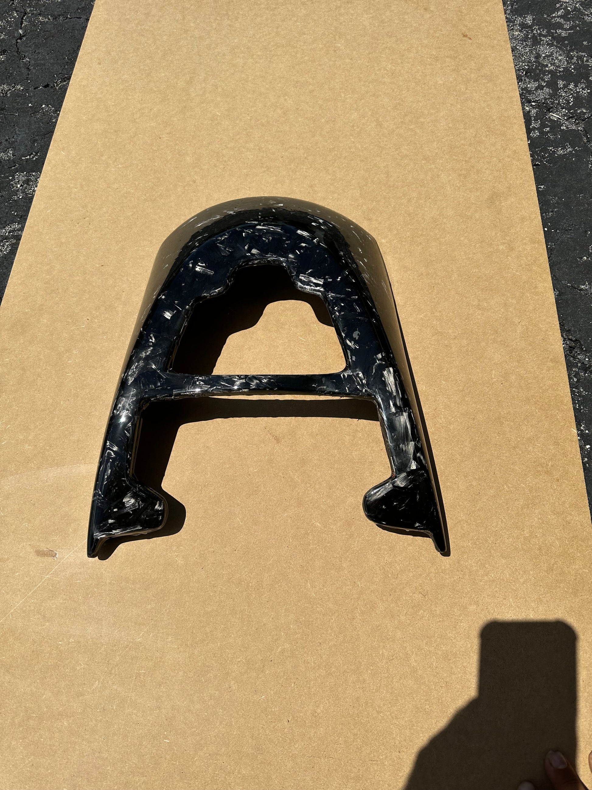 V-Rod Carbon fiber shorty rear fender Built Not Bought Custom Designs
