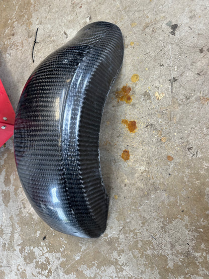 Factory Style Rear Fender carbon fiber 09+
