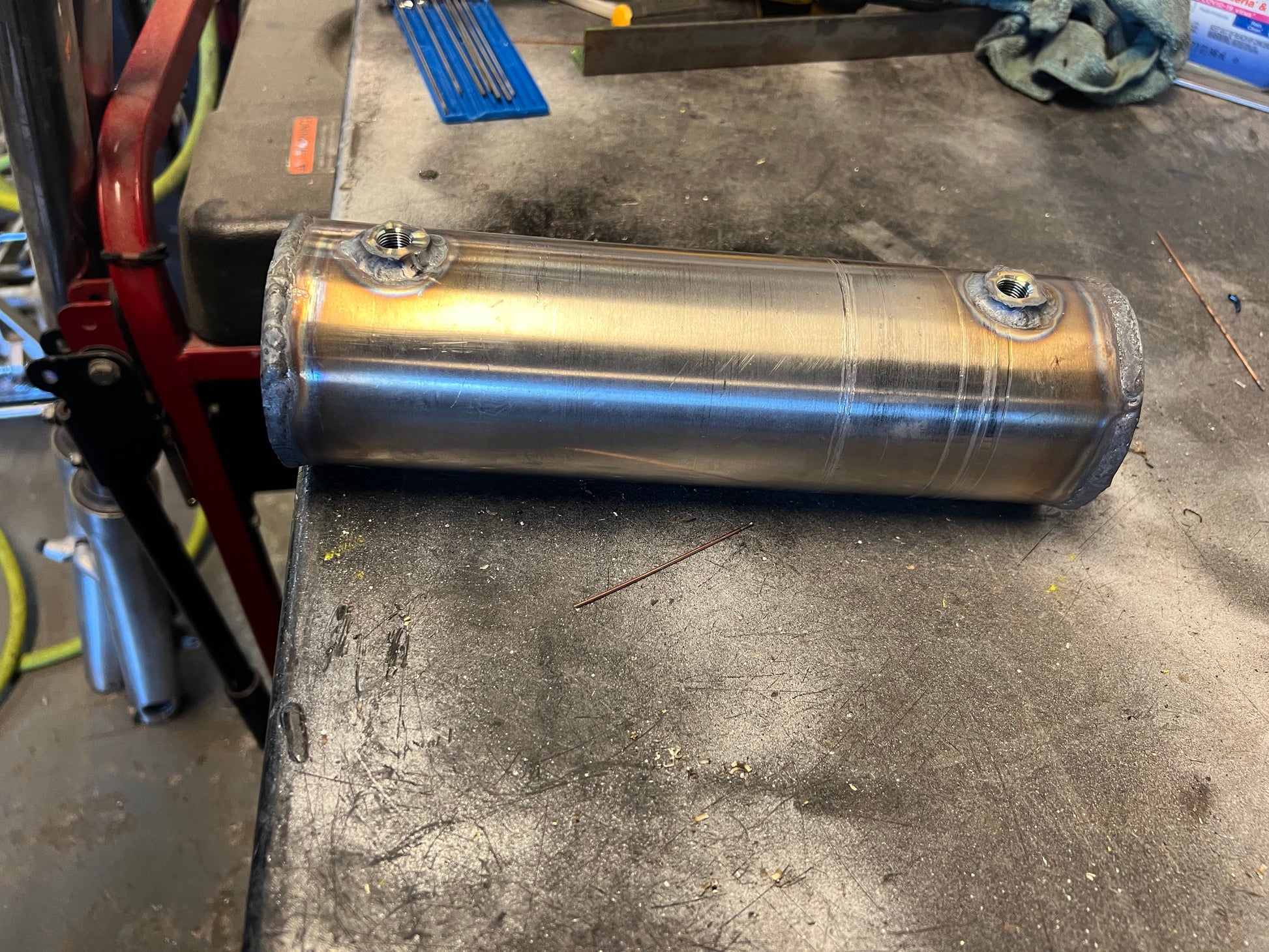 Harley air ride Air tanks Built Not Bought Custom Designs