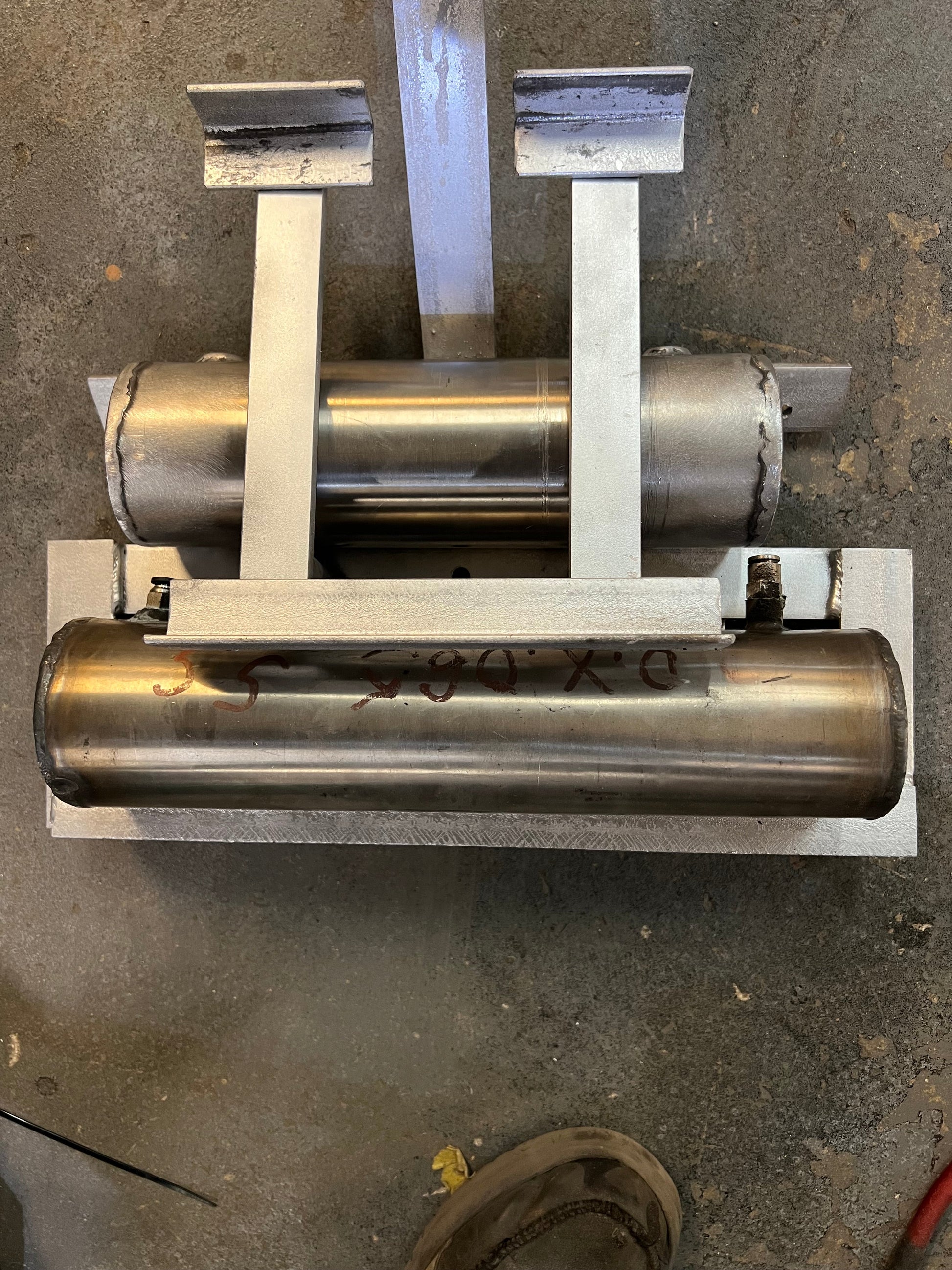 Harley air ride Air tanks Built Not Bought Custom Designs