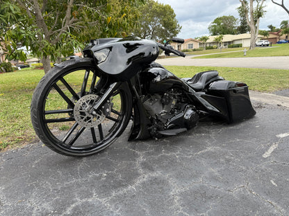 2012 Harley Davidson streetglide layframe Built Not Bought Custom Designs