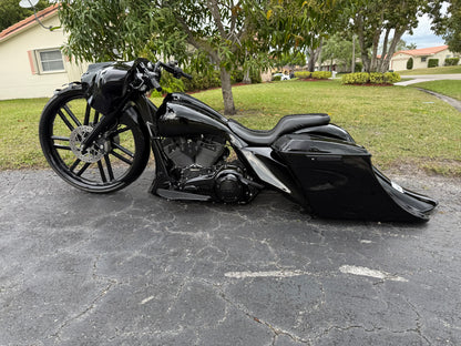 2012 Harley Davidson streetglide layframe Built Not Bought Custom Designs