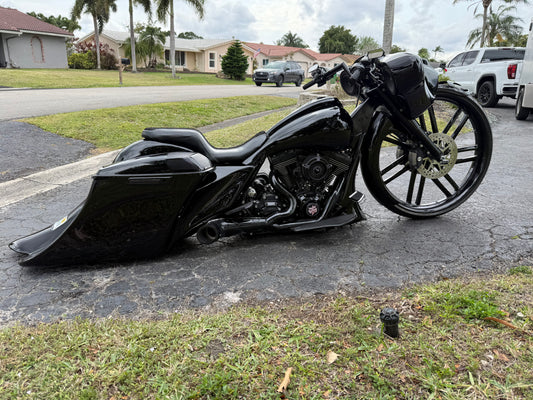2012 Harley Davidson streetglide layframe Built Not Bought Custom Designs