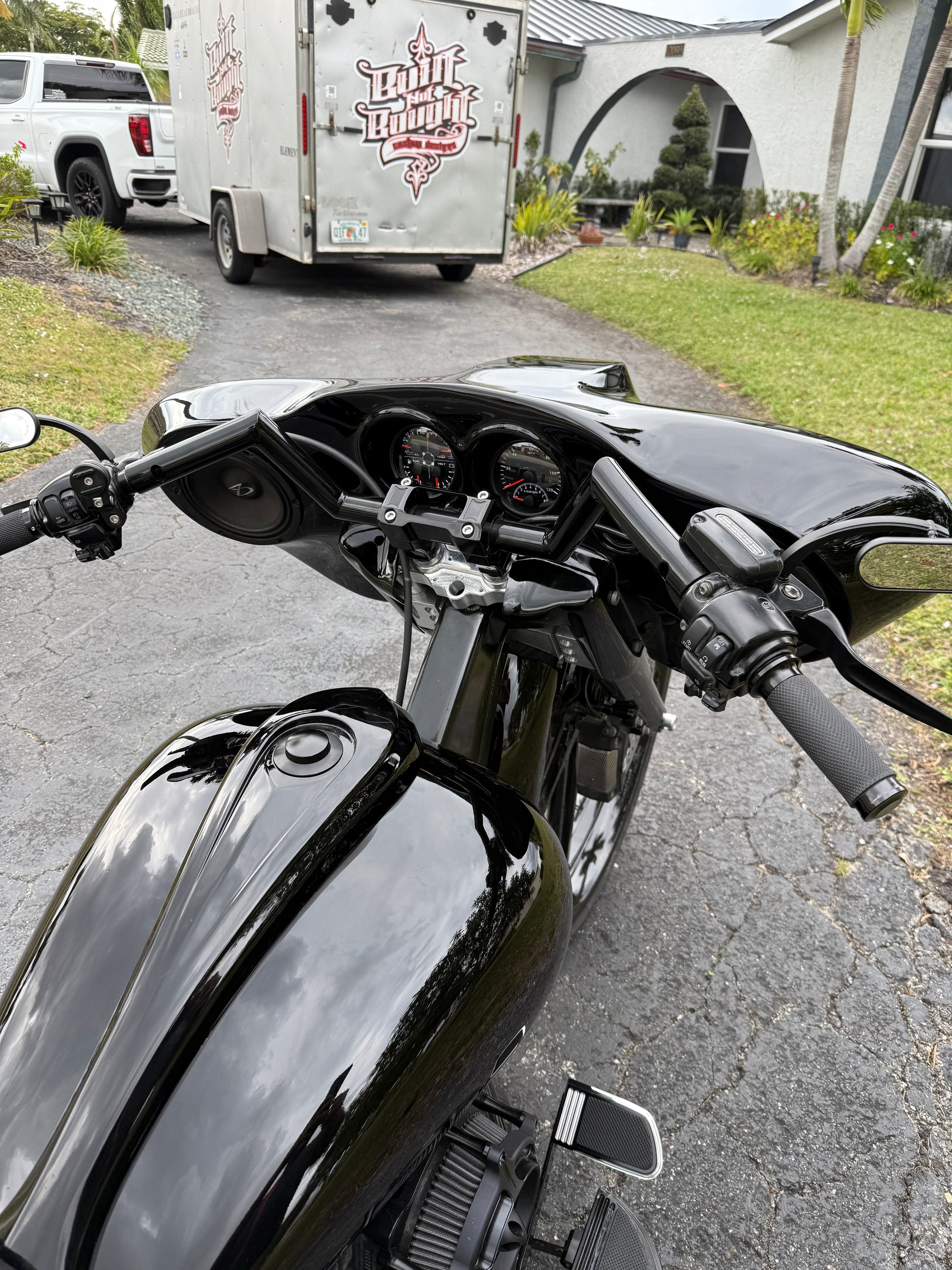 2012 Harley Davidson streetglide layframe Built Not Bought Custom Designs