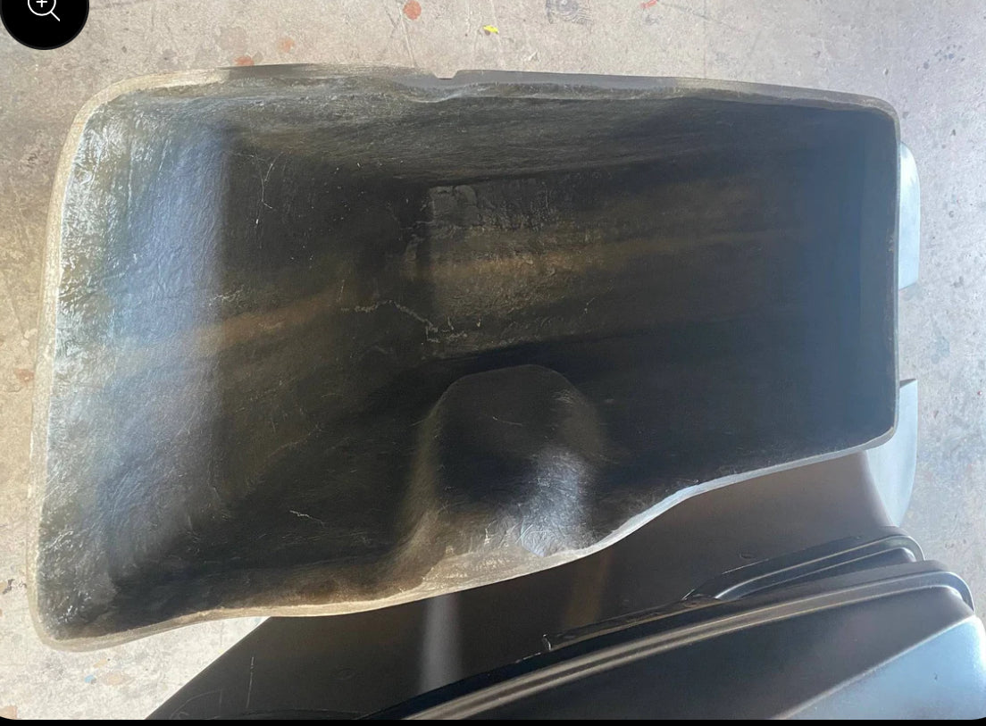 Harley Drop rail Audio Bags and Fender Built Not Bought Custom Designs