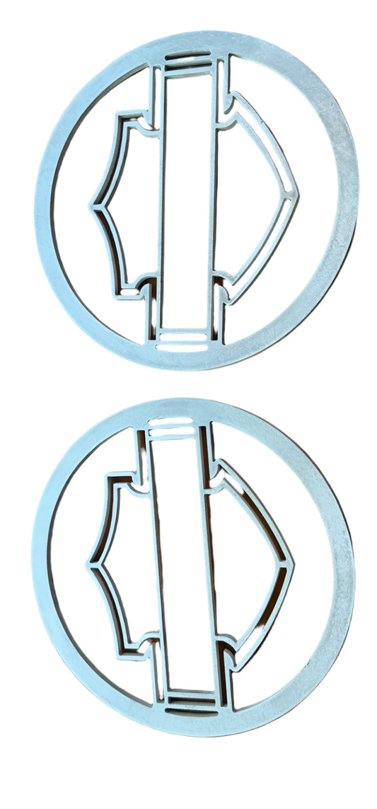 8" speaker grills