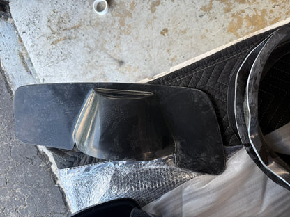 10" speaker rings / toppers ( molded) with 8" lids & hardware (2014+)