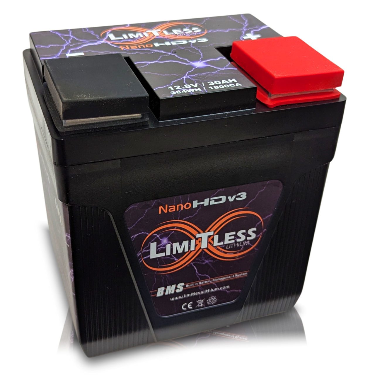 Nano HDv3 30AH Lithium Battery Built Not Bought Custom Designs