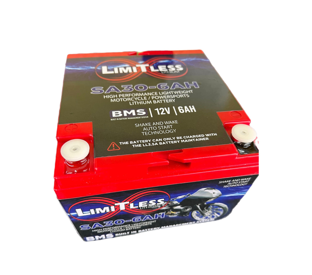 SHAKE AWAKE Smart Lithium Battery 6AH Built Not Bought Custom Designs