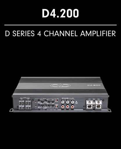 DD Audio D4.200 4ch Amp BikeLifeAudio