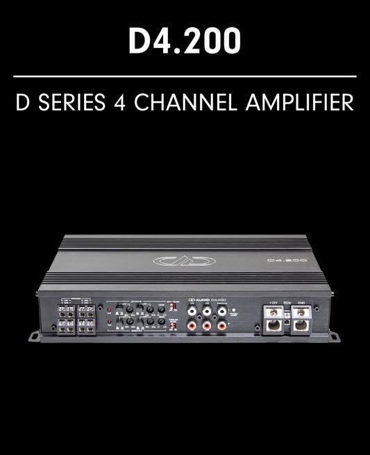 DD Audio D4.200 4ch Amp