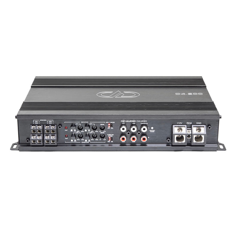 DD Audio D4.200 4ch Amp BikeLifeAudio