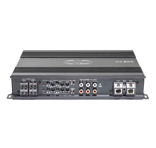 DD Audio D4.200 4ch Amp BikeLifeAudio