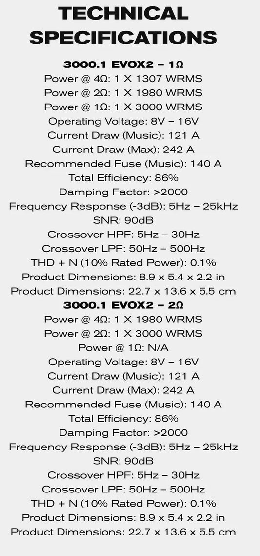 SounDigital 3000.1 EVOX2 BikeLifeAudio