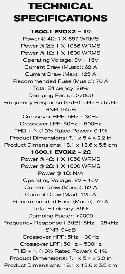SounDigital 1600.1 EVOX2 BikeLifeAudio