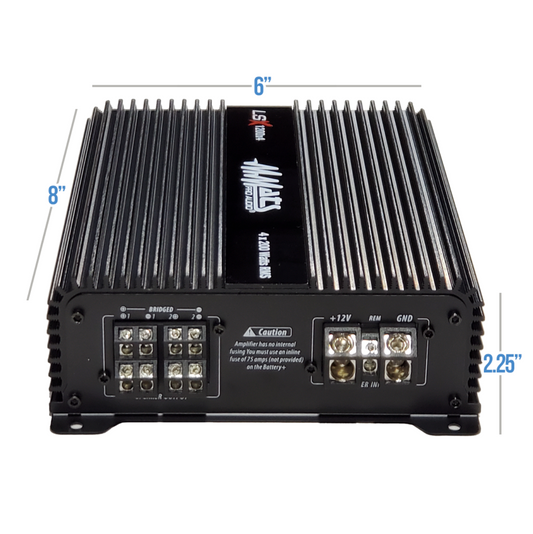 MMATS LSX 1200x4 Amplifier