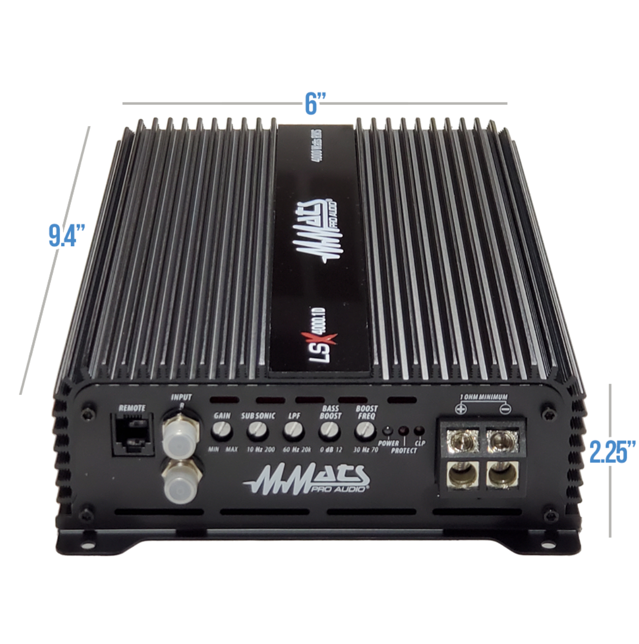 MMATS PRO Audio Amplifier LSX4000.1 BikeLifeAudio