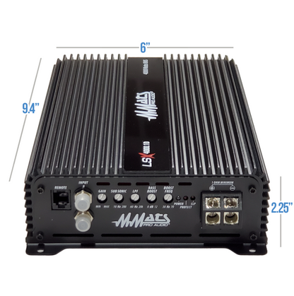 MMATS PRO Audio Amplifier LSX4000.1 BikeLifeAudio