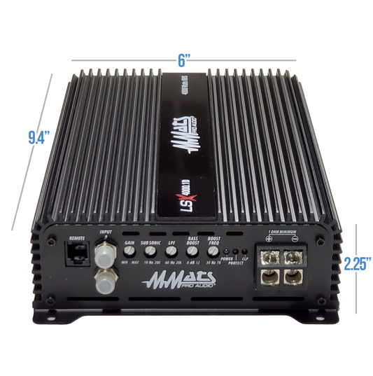 MMATS PRO Audio Amplifier LSX4000.1